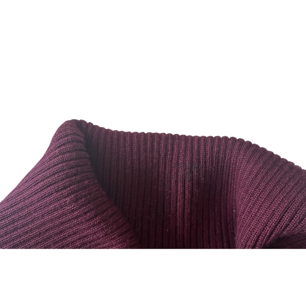 Calvin Klein Women's Size L Purple Plum Sweater Turtle Neck Long Sleeve Capsule - Picture 8 of 8